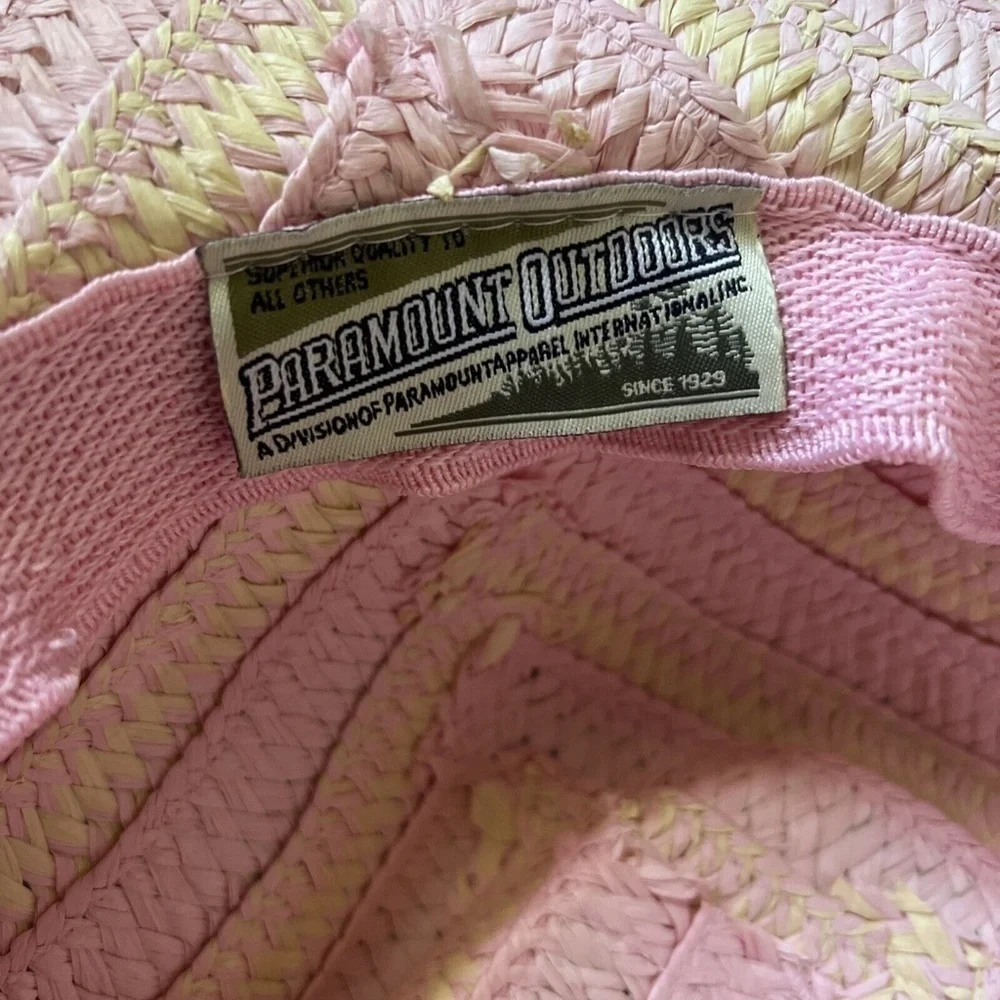 Paramount Outdoors Realtree Cowboy Straw Hat Size OS Western Pink